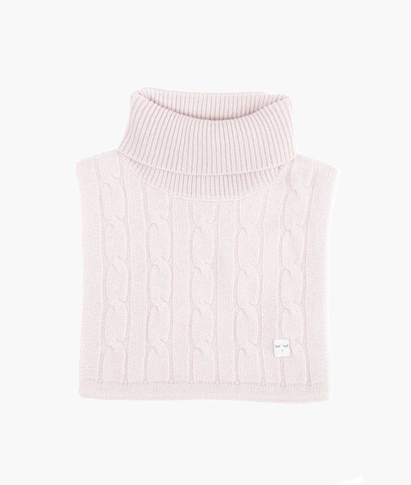 Kabelstickad Kashmirkrage