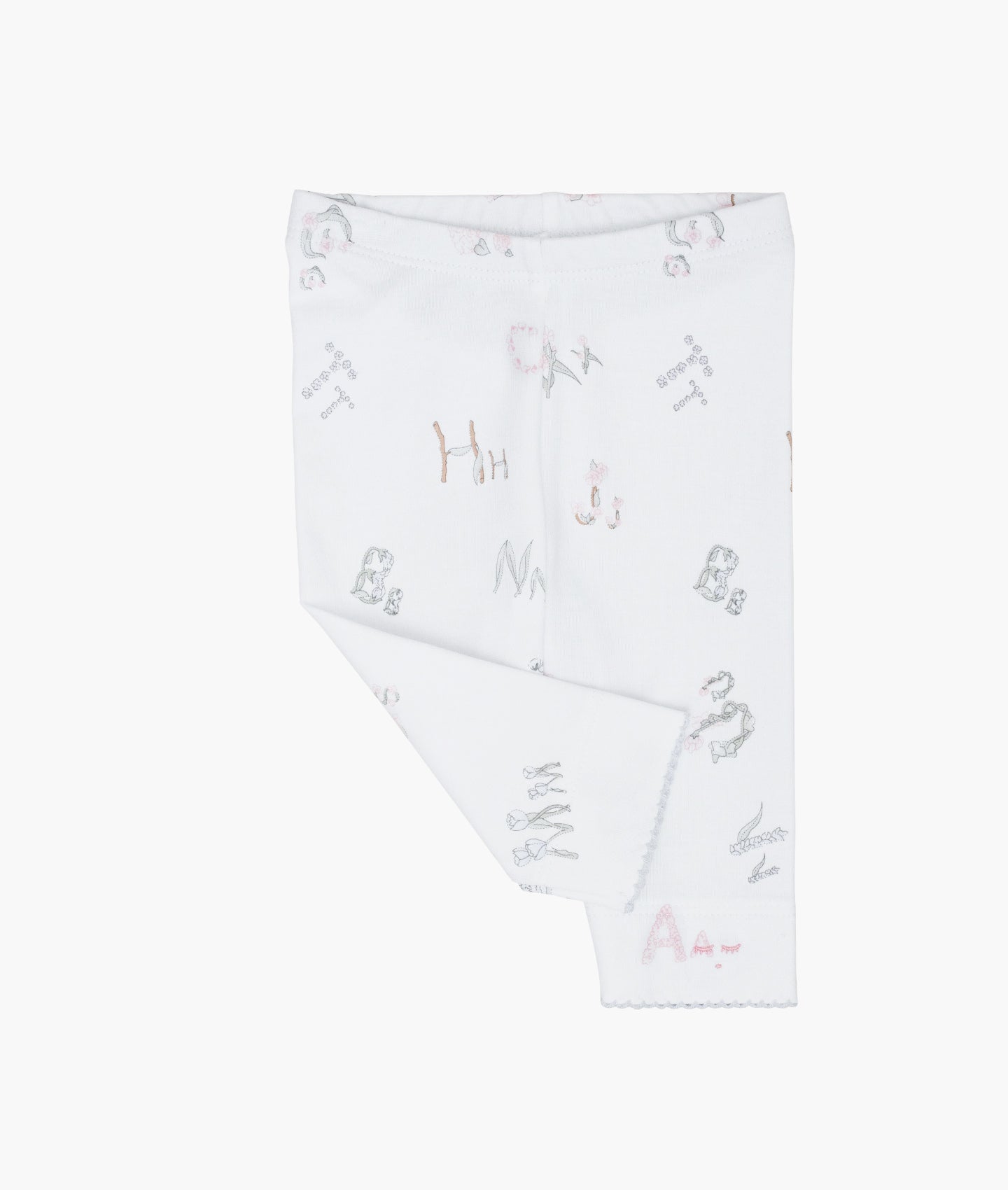 Alphabet Flowers Leggings