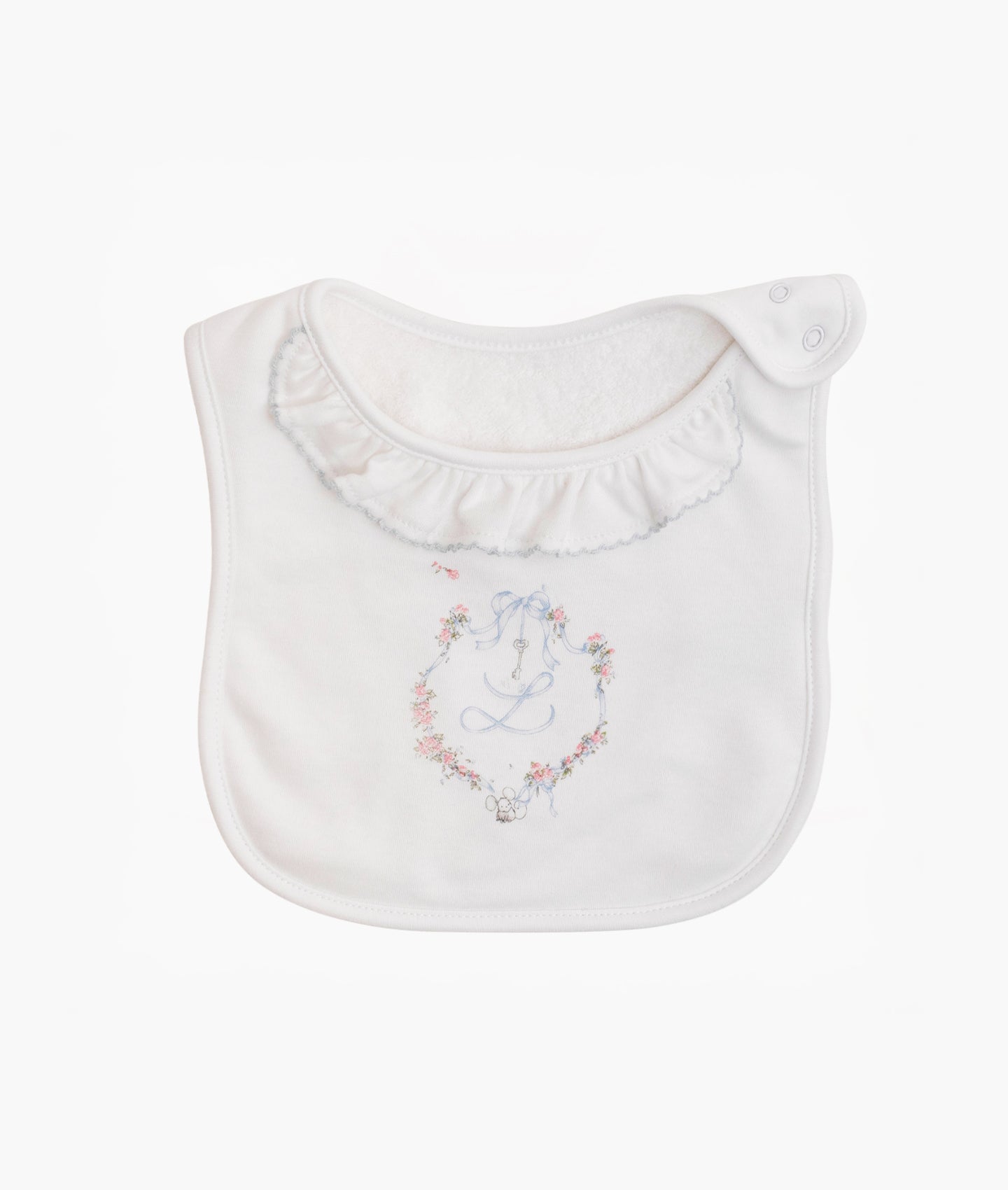 Roses And Ribbons Bib