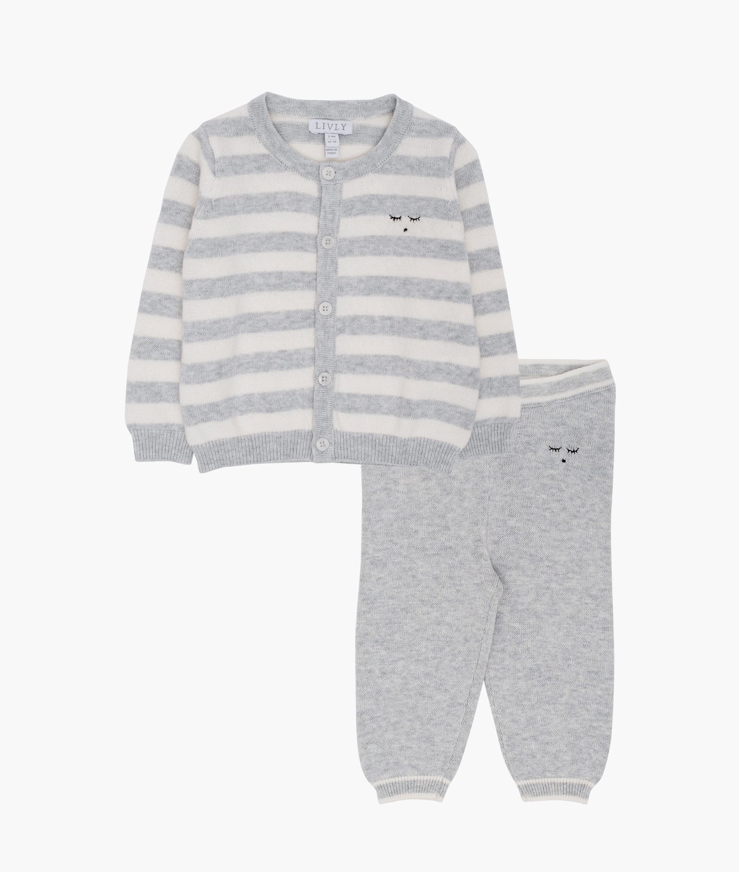 Stripes Knit Set