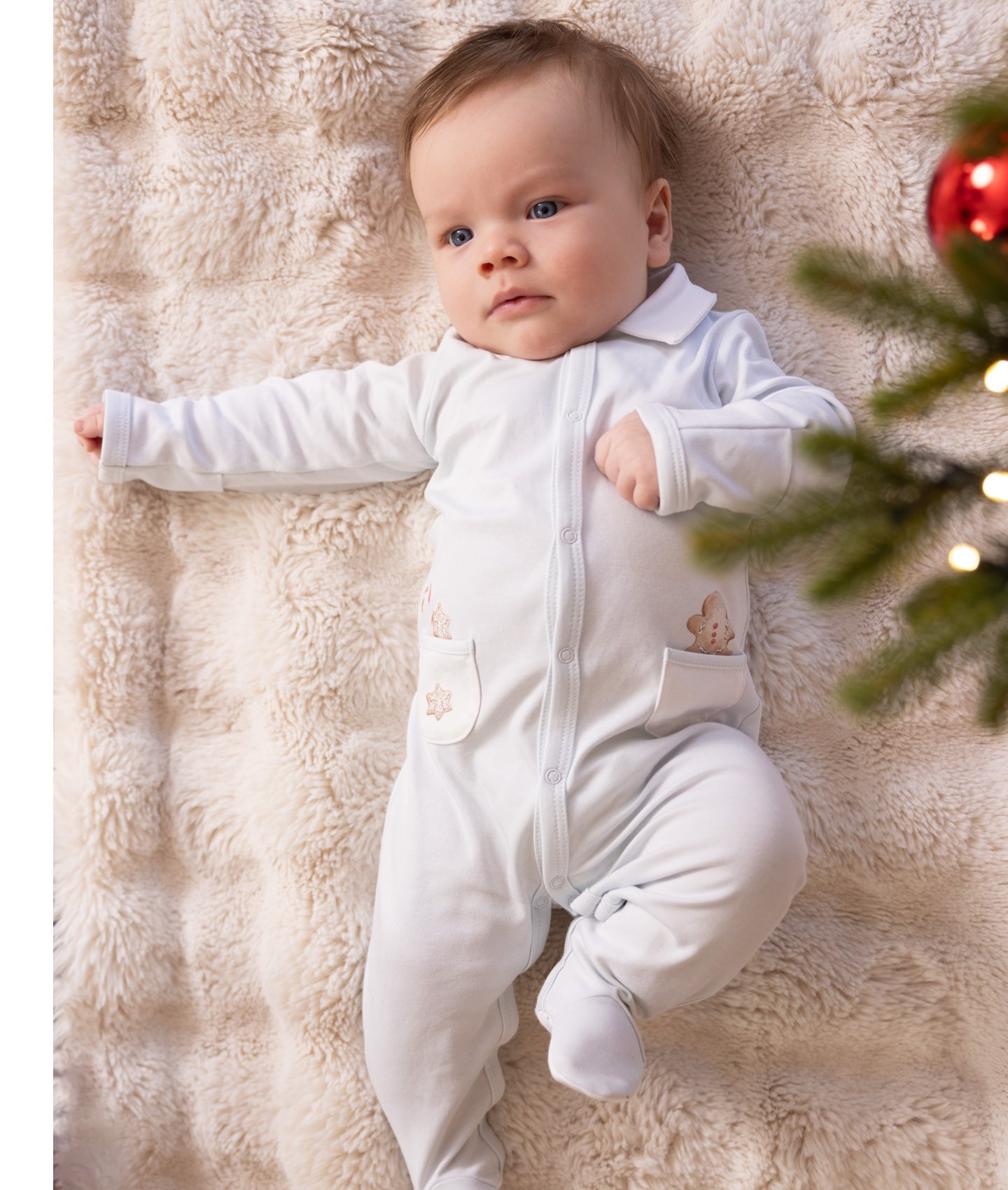 Little Gingerbreads Collar Footie