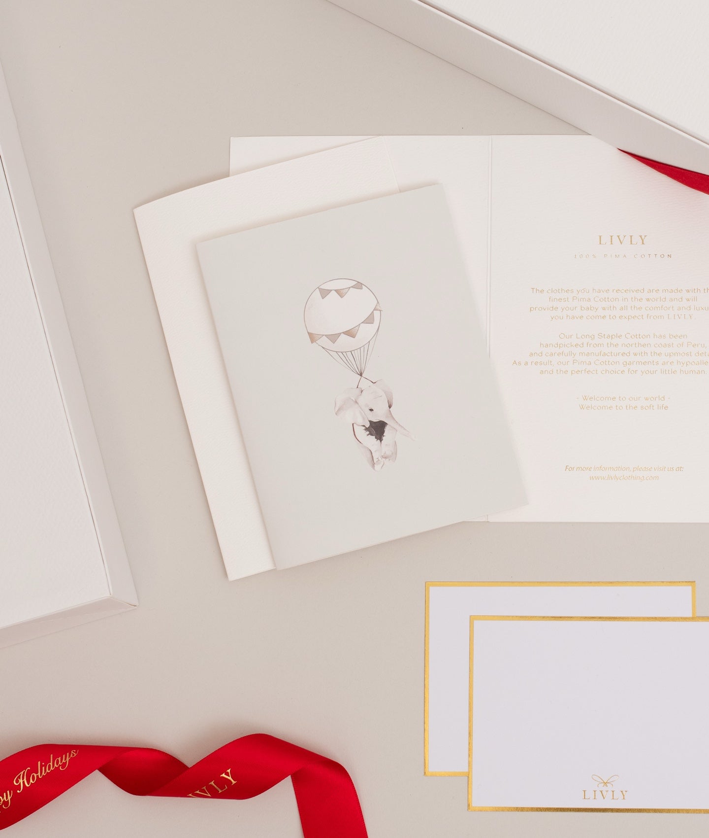 Flying Elephant Greeting Card