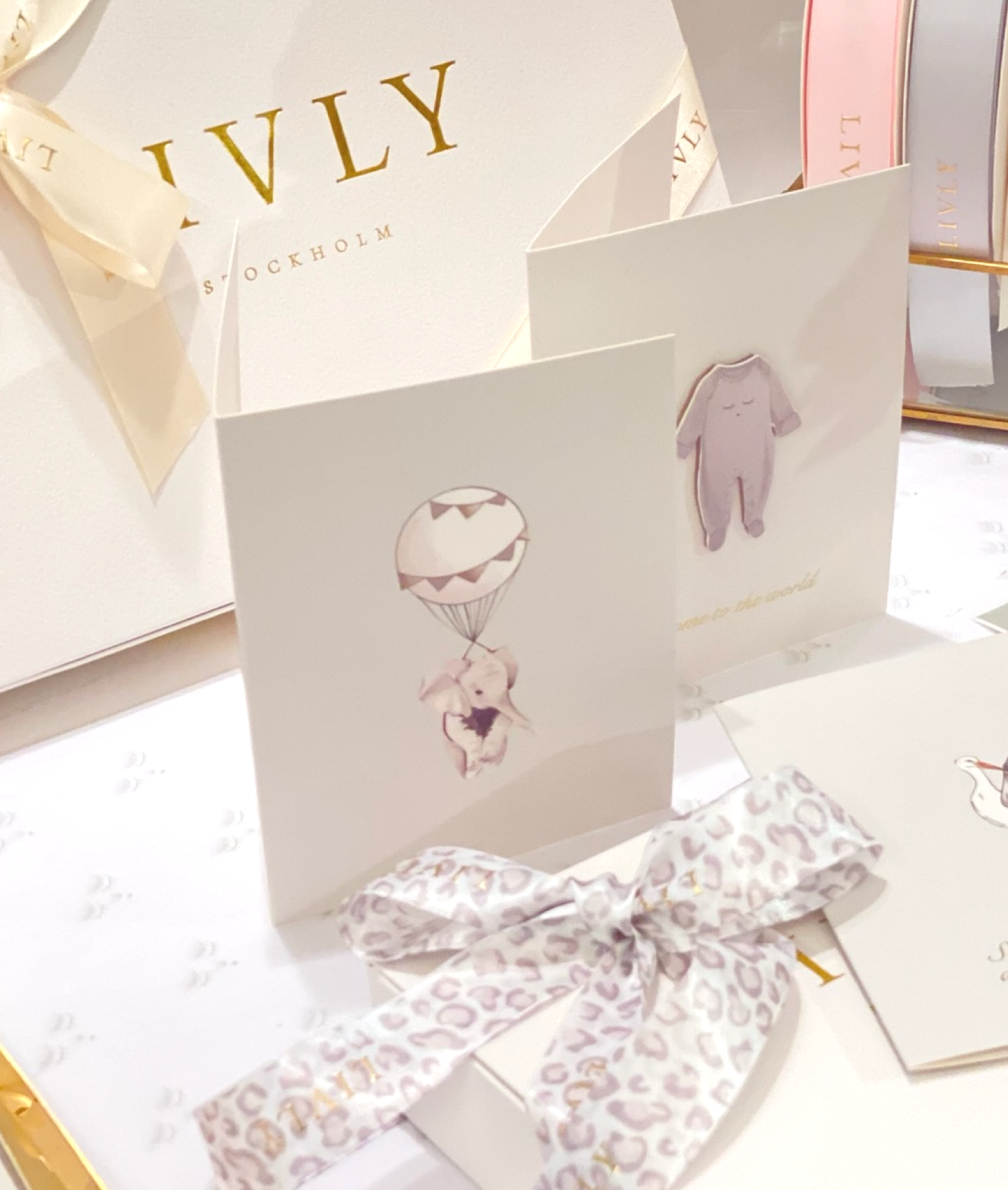 Flying Elephant Greeting Card