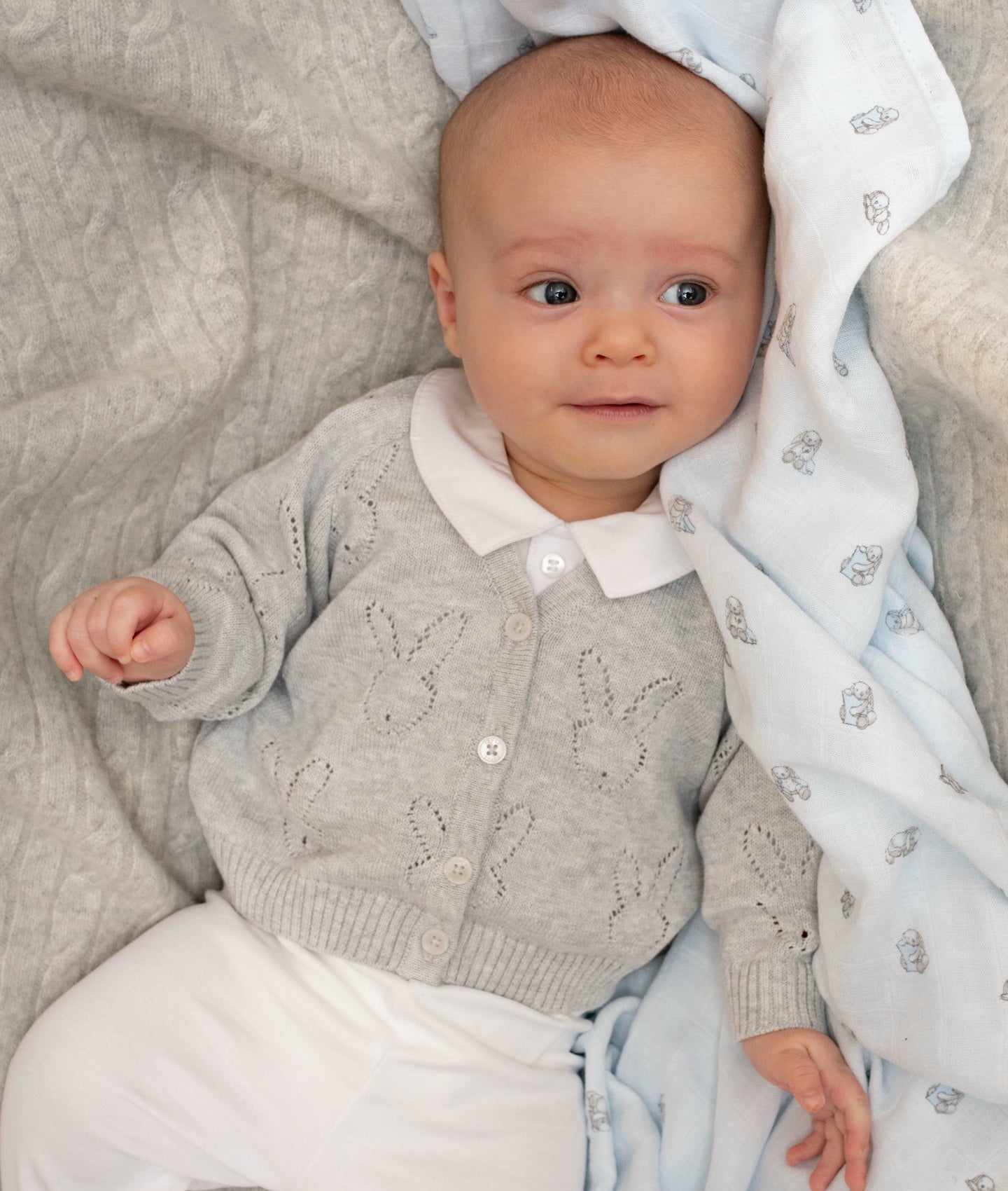 Bunny Knitted Cardigan