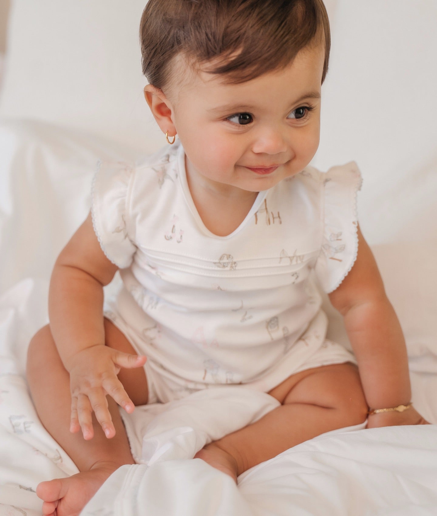 Alphabet Flowers Athena Jumpsuit