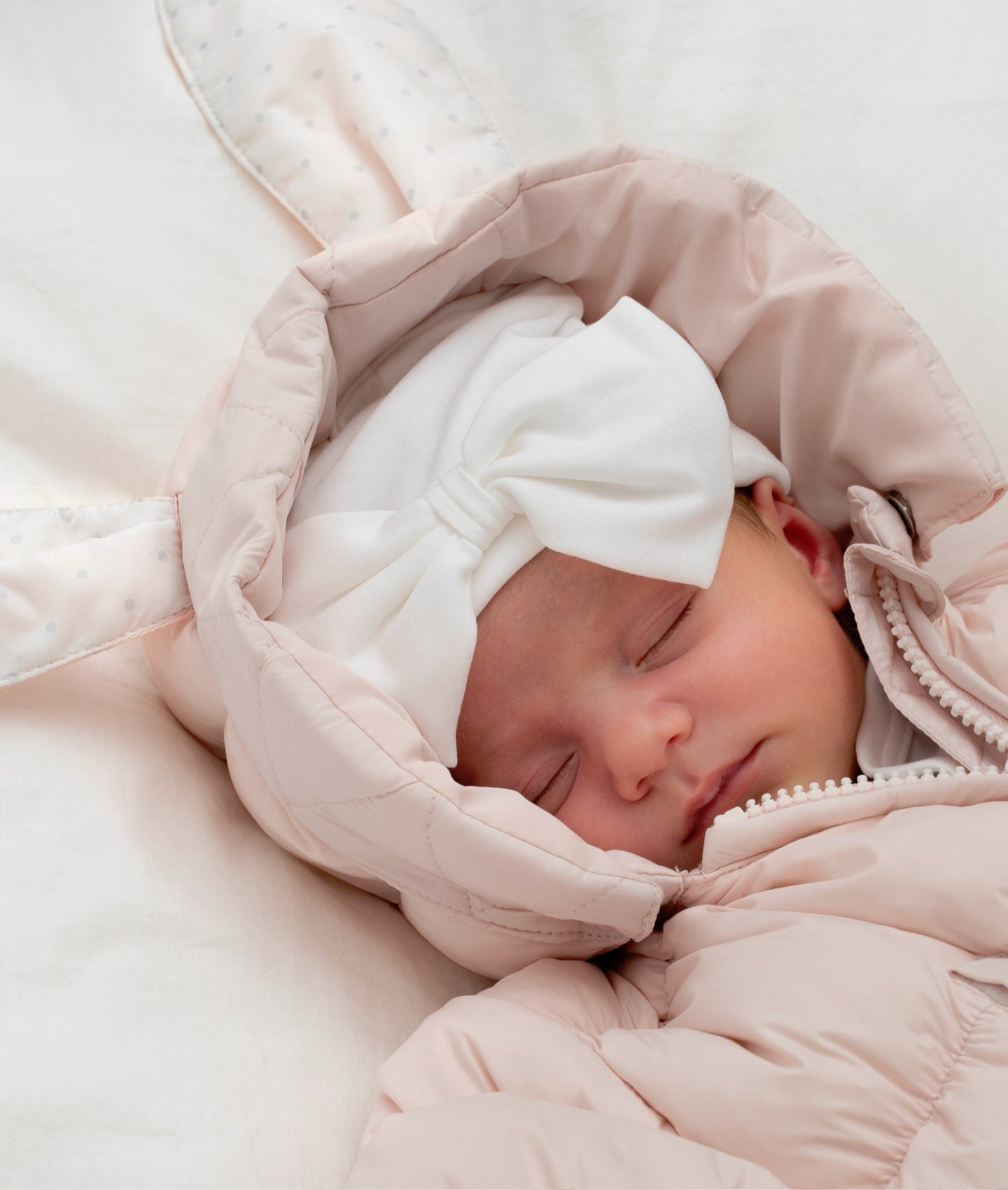 Vinteroverall med kaninöron