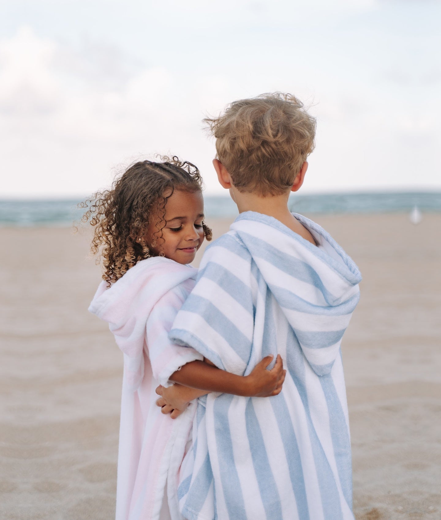 Stripes Bath Poncho