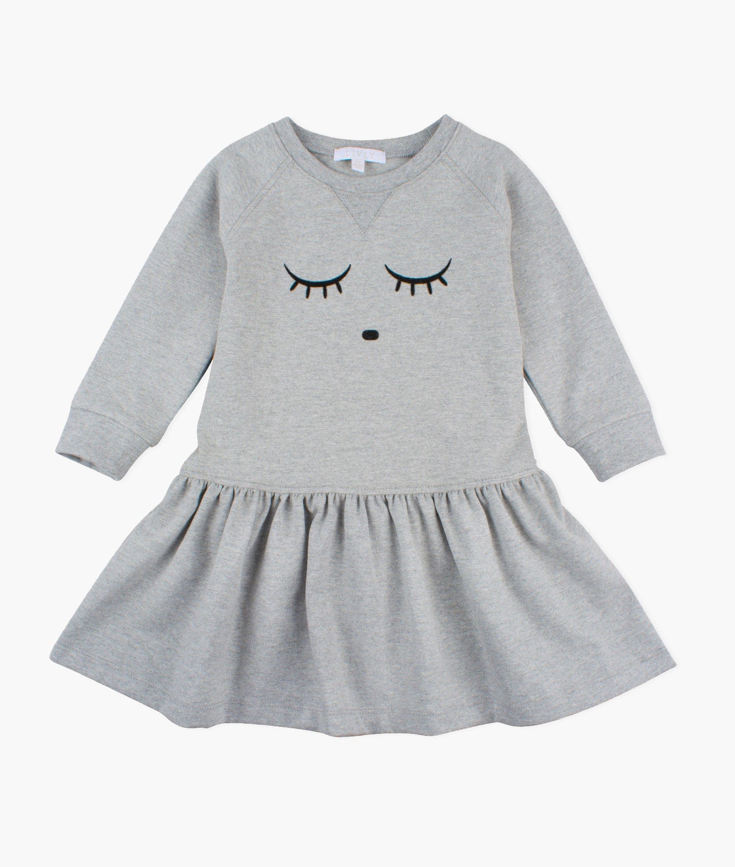 Sleeping Cutie Sweatshirt Dress