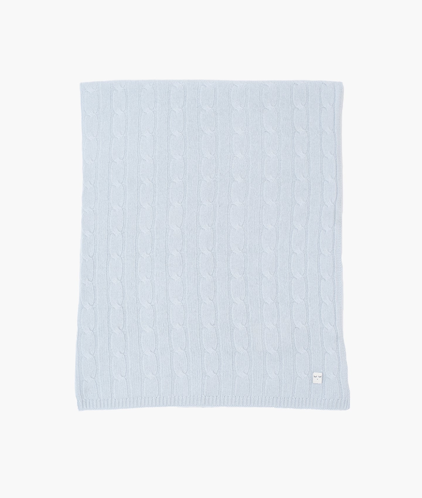 Kabelstickad Kashmirfilt