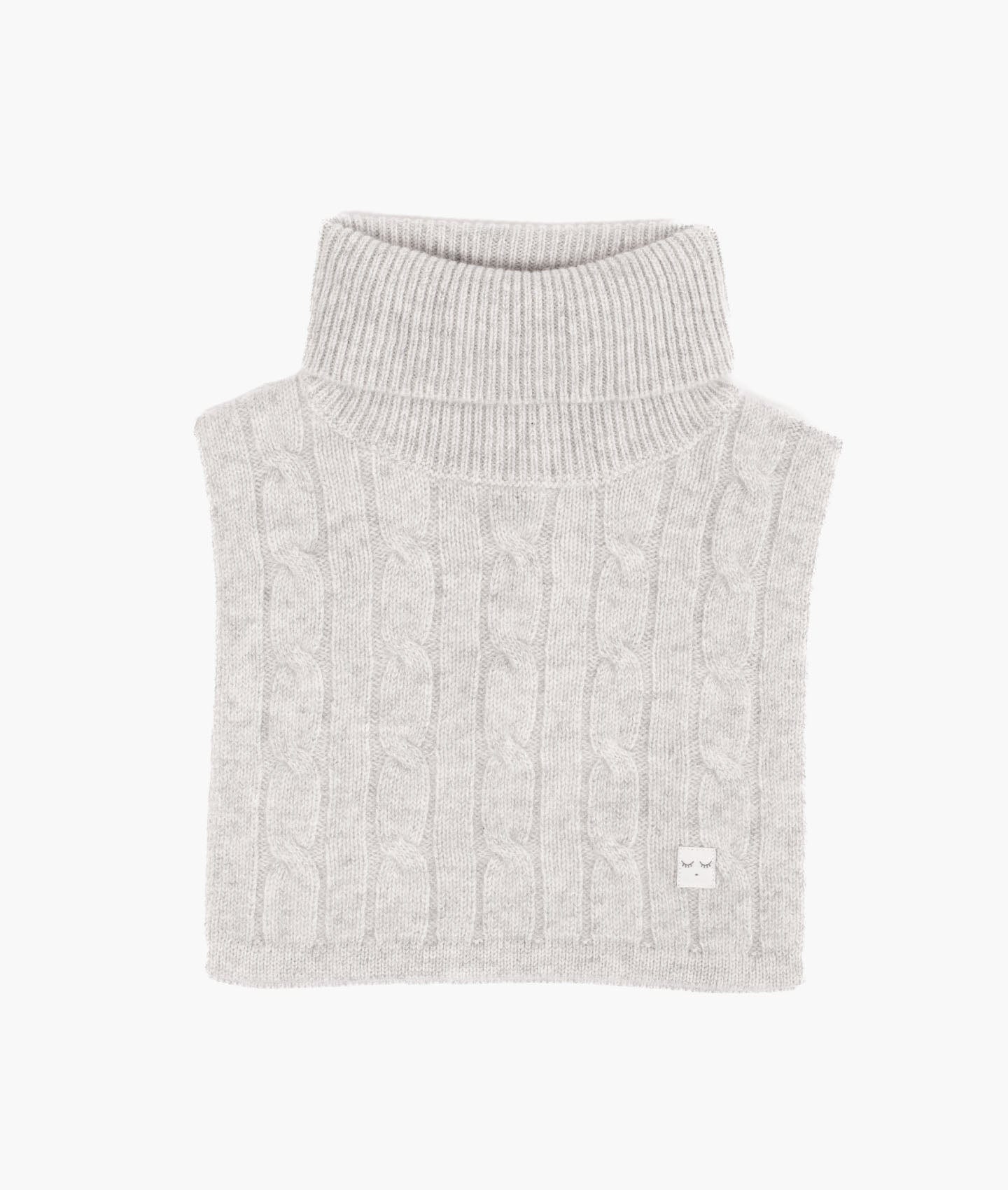 Kabelstickad Kashmirkrage