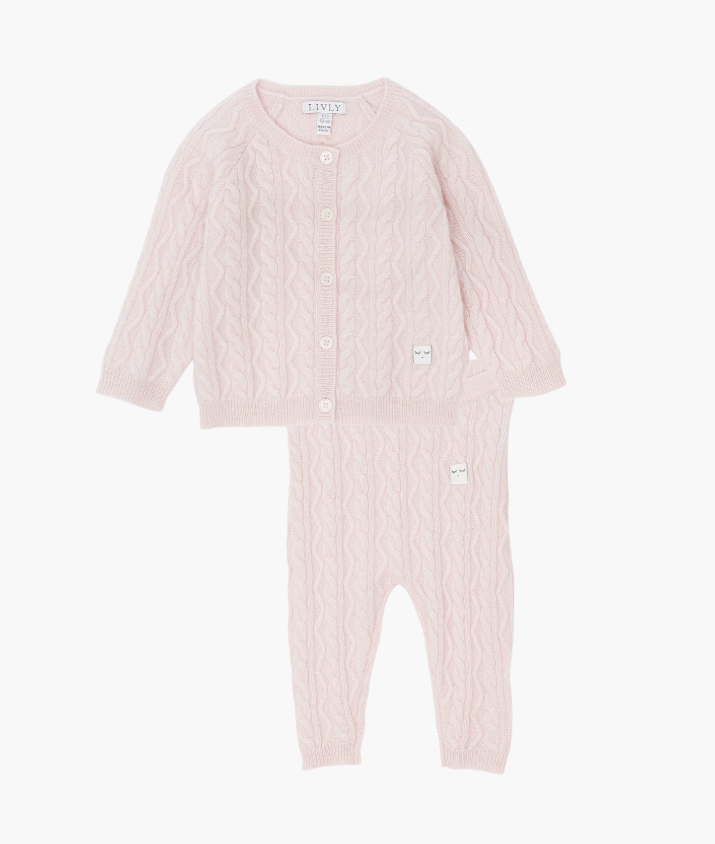 Kabelstickat Kashmirset