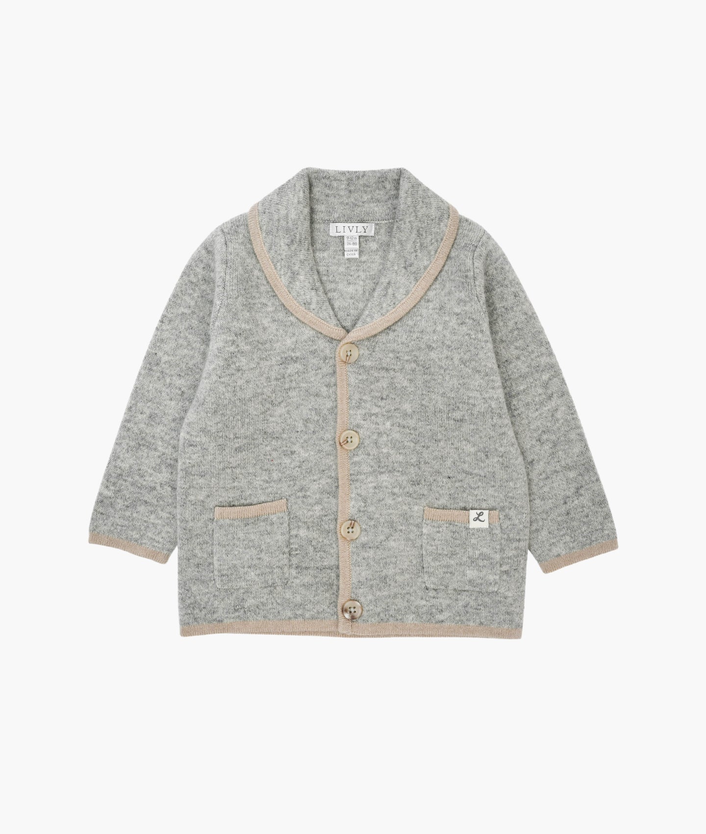 Cashmere Varsity Cardigan