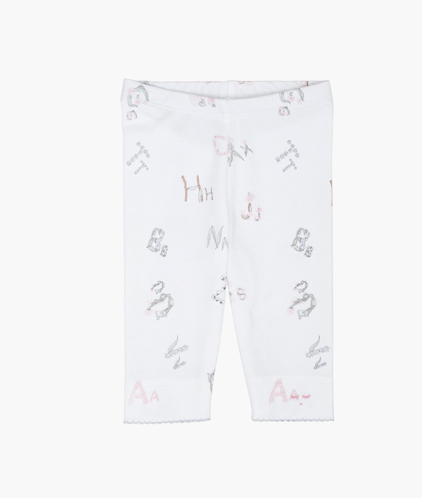Alphabet Flowers Leggings