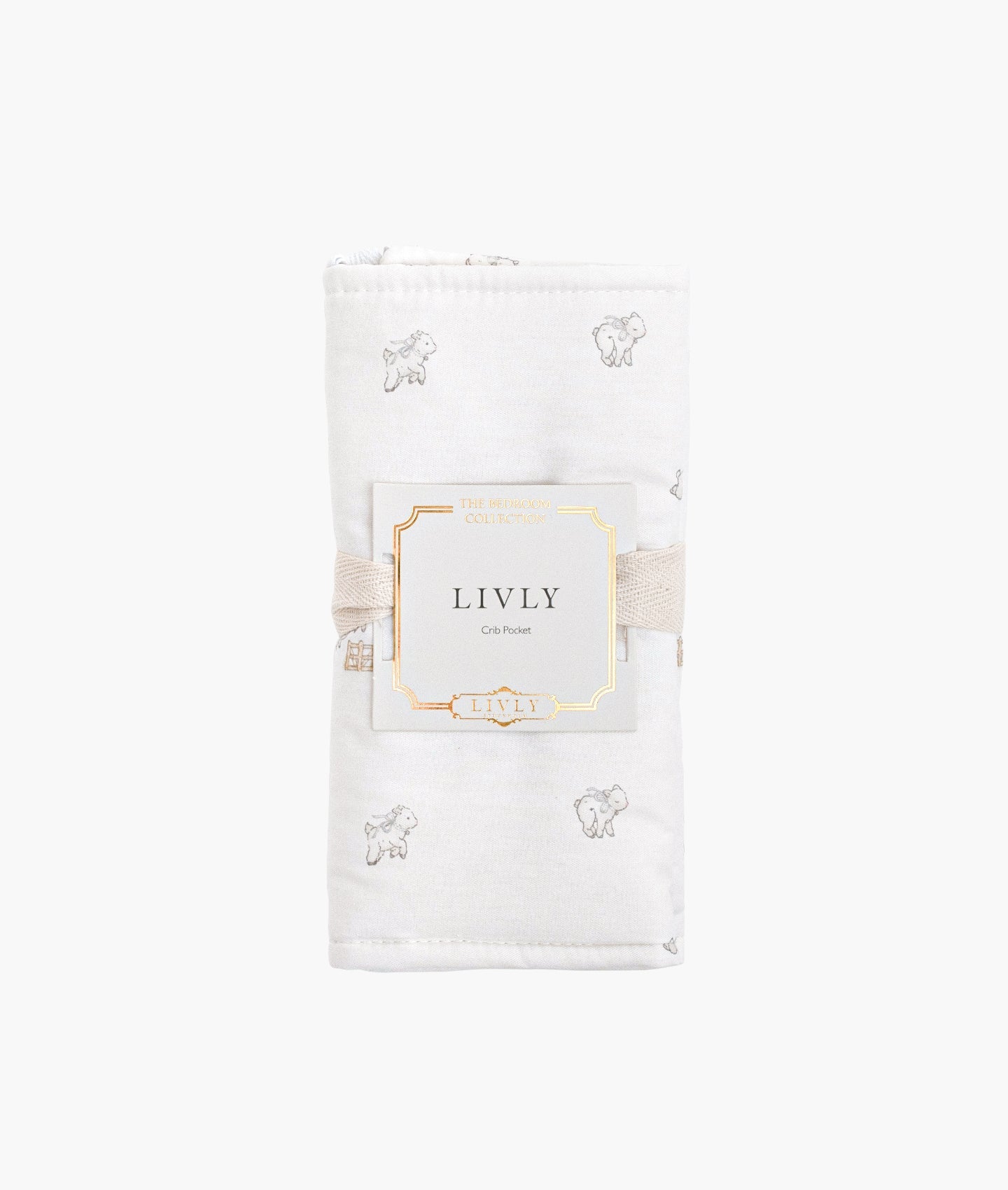 Counting Sheep Crib Pocket