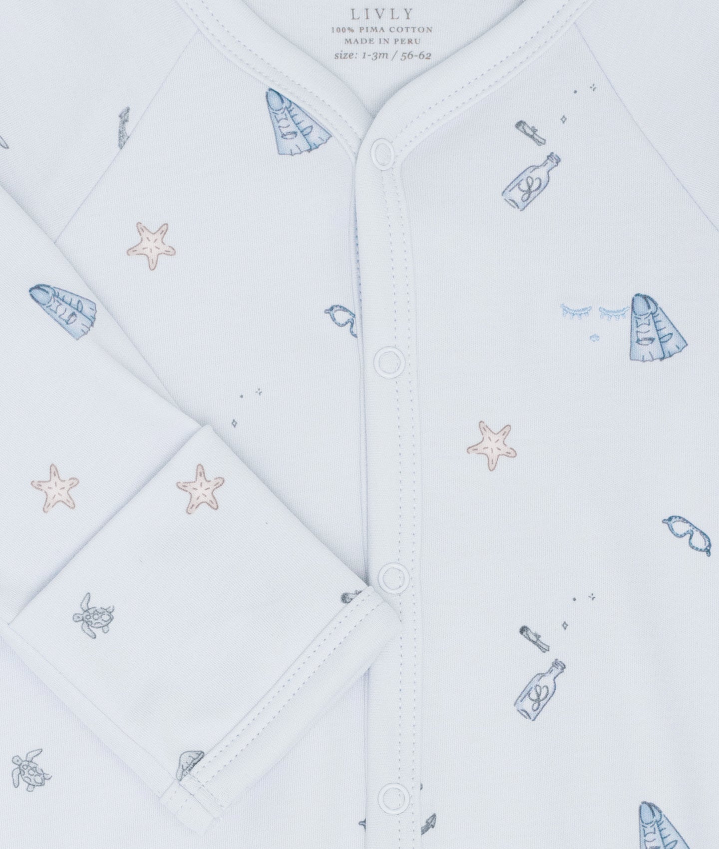 Underwater Explorer Simplicity Footie
