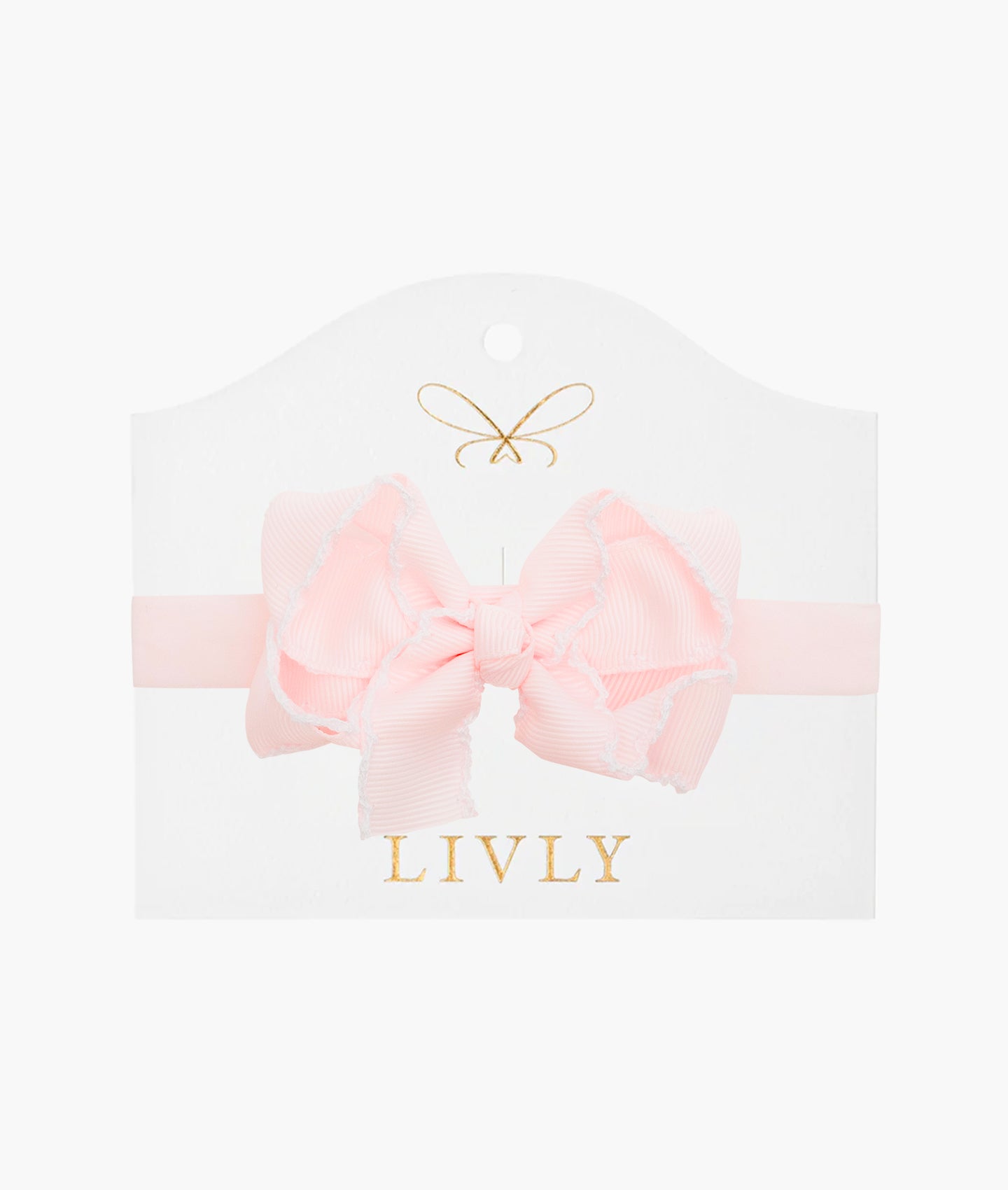 Picot Hairband Cotton Candy