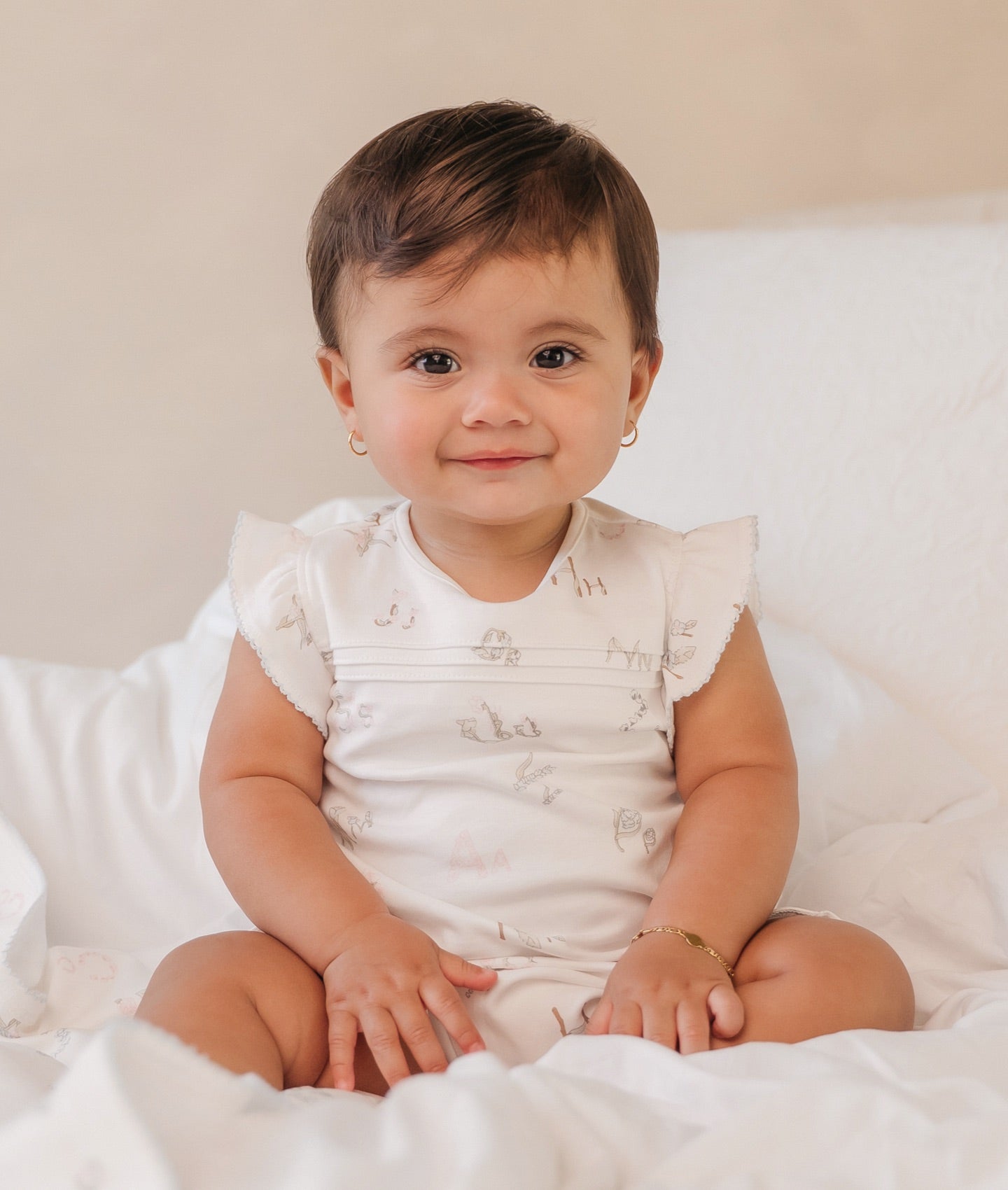 Alphabet Flowers Athena Jumpsuit