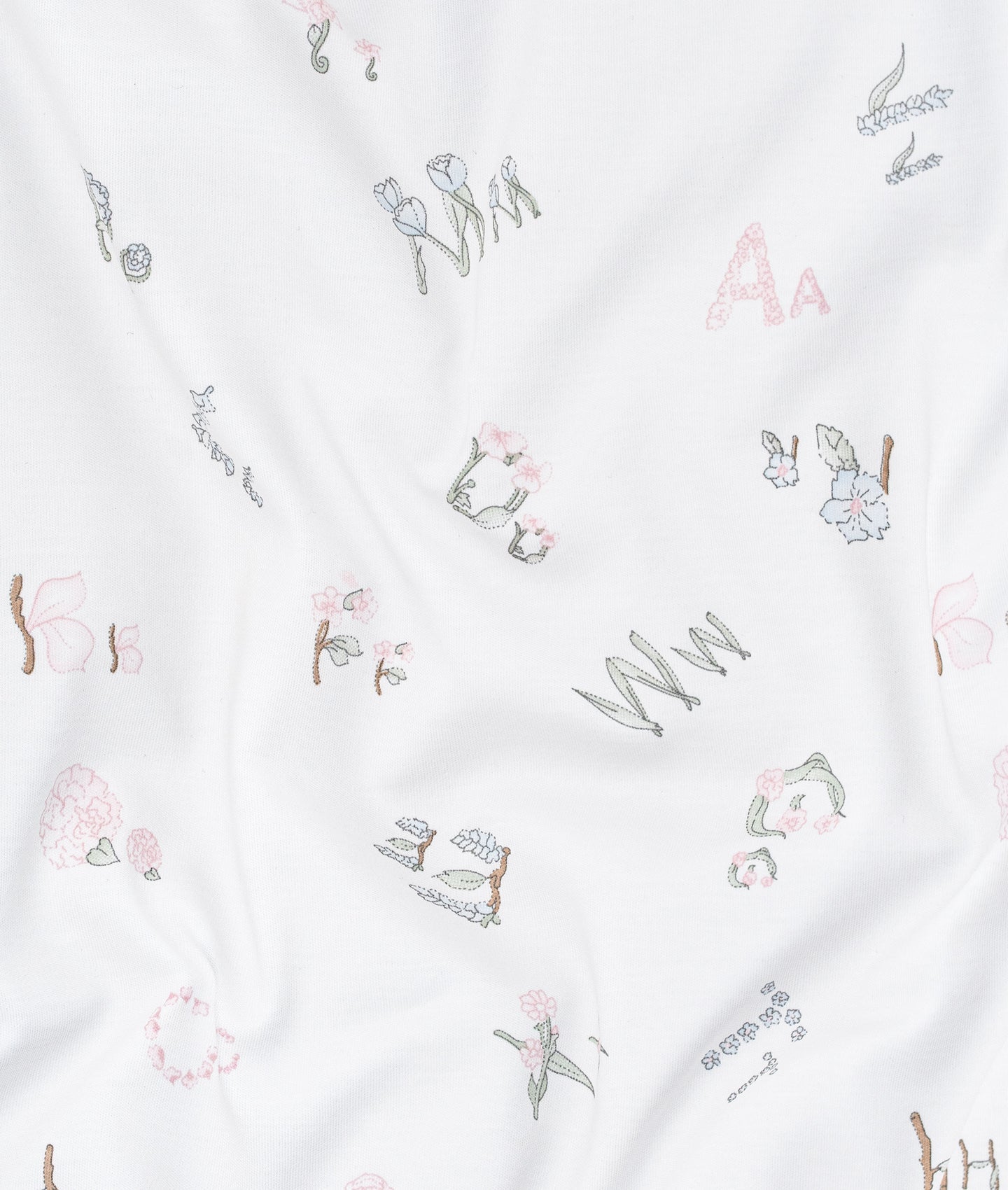 Alphabet Flowers Overall