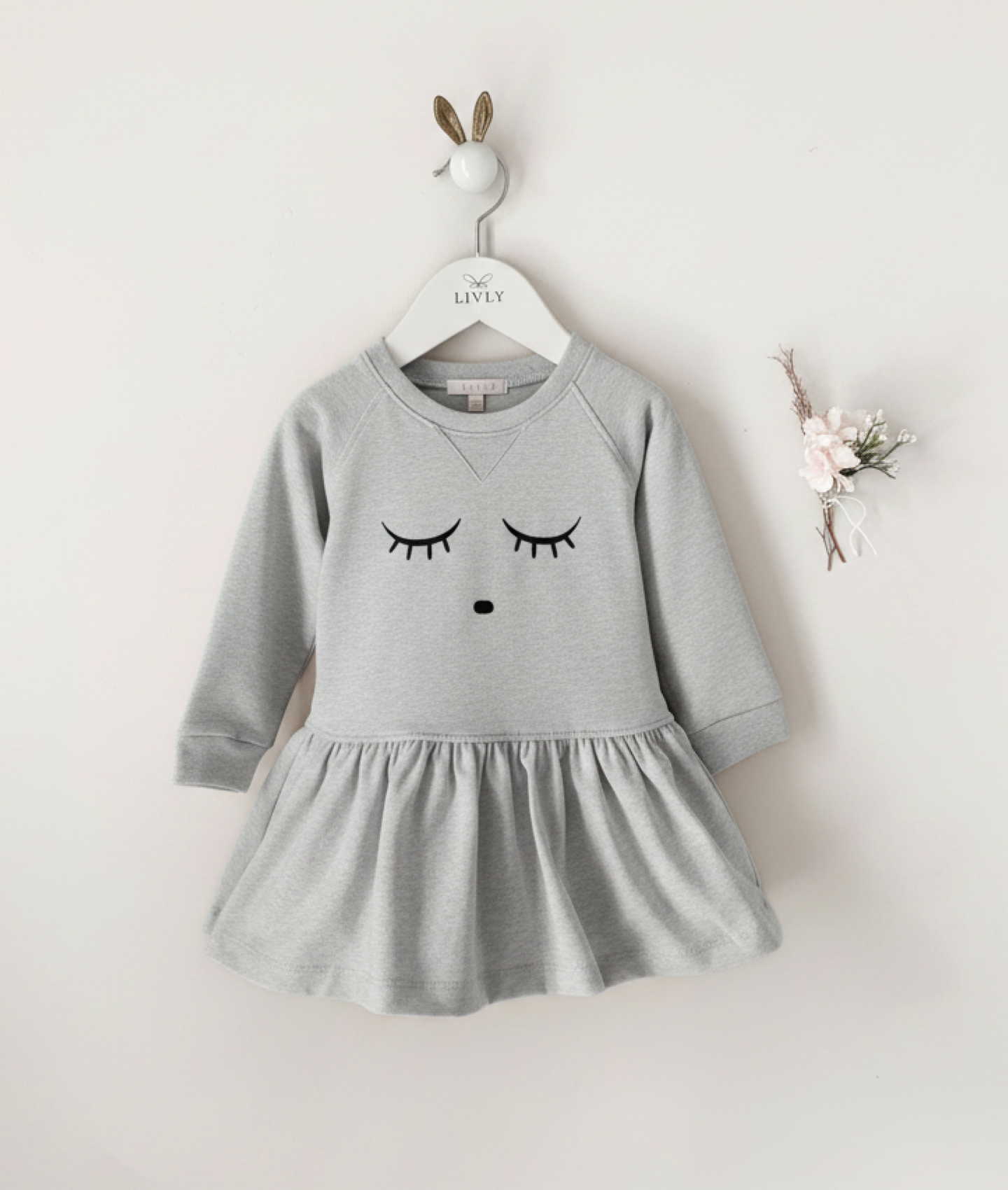 Sleeping Cutie Sweatshirt Klänning