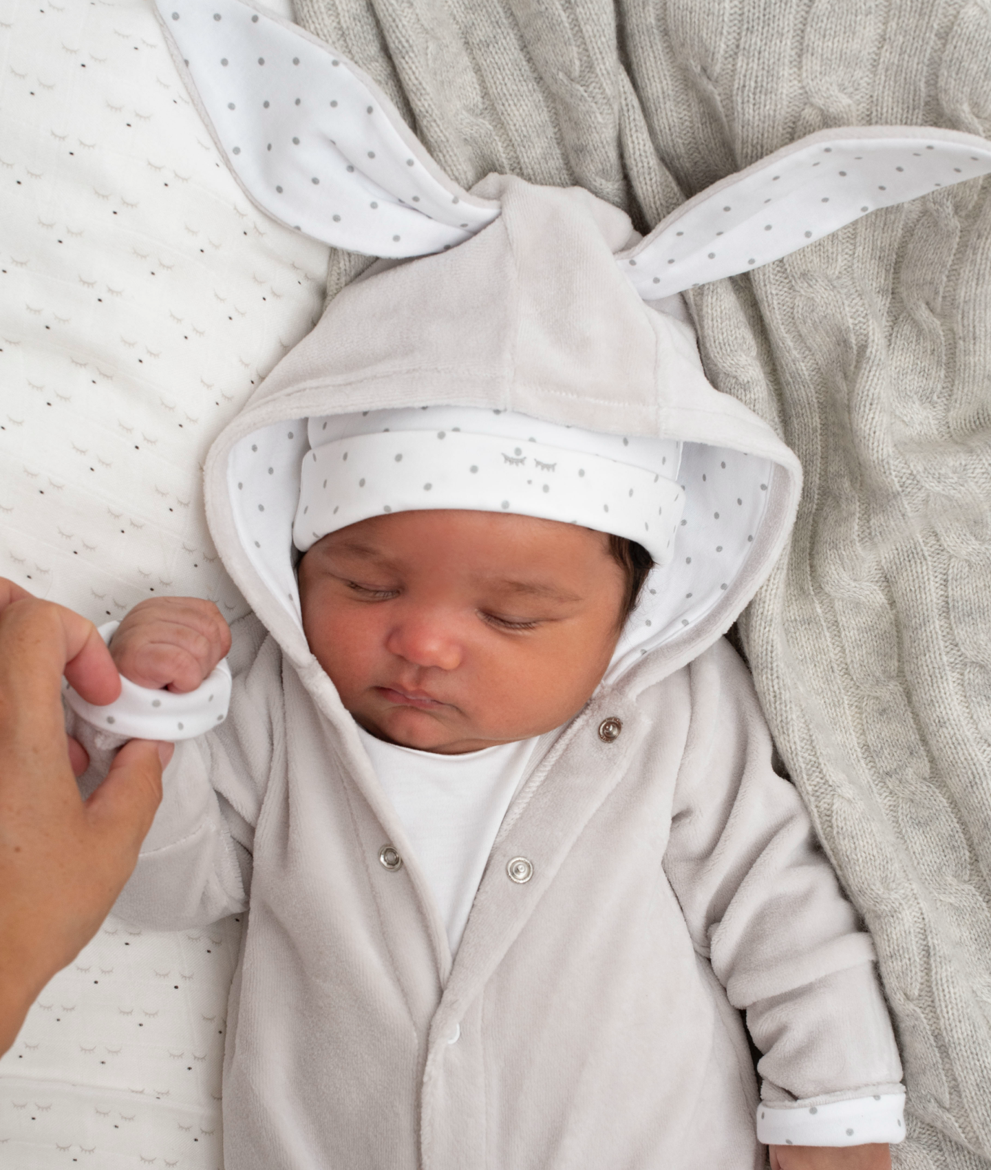 Plush Bunny Overall