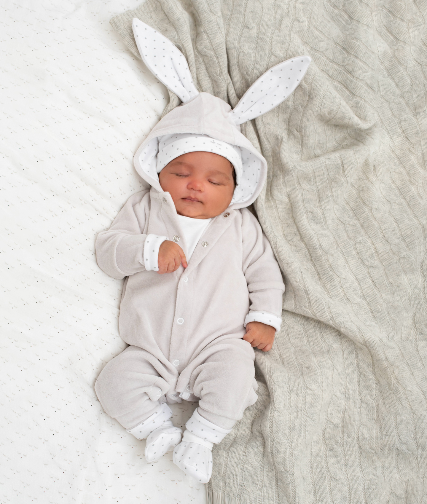 Plush Bunny Overall