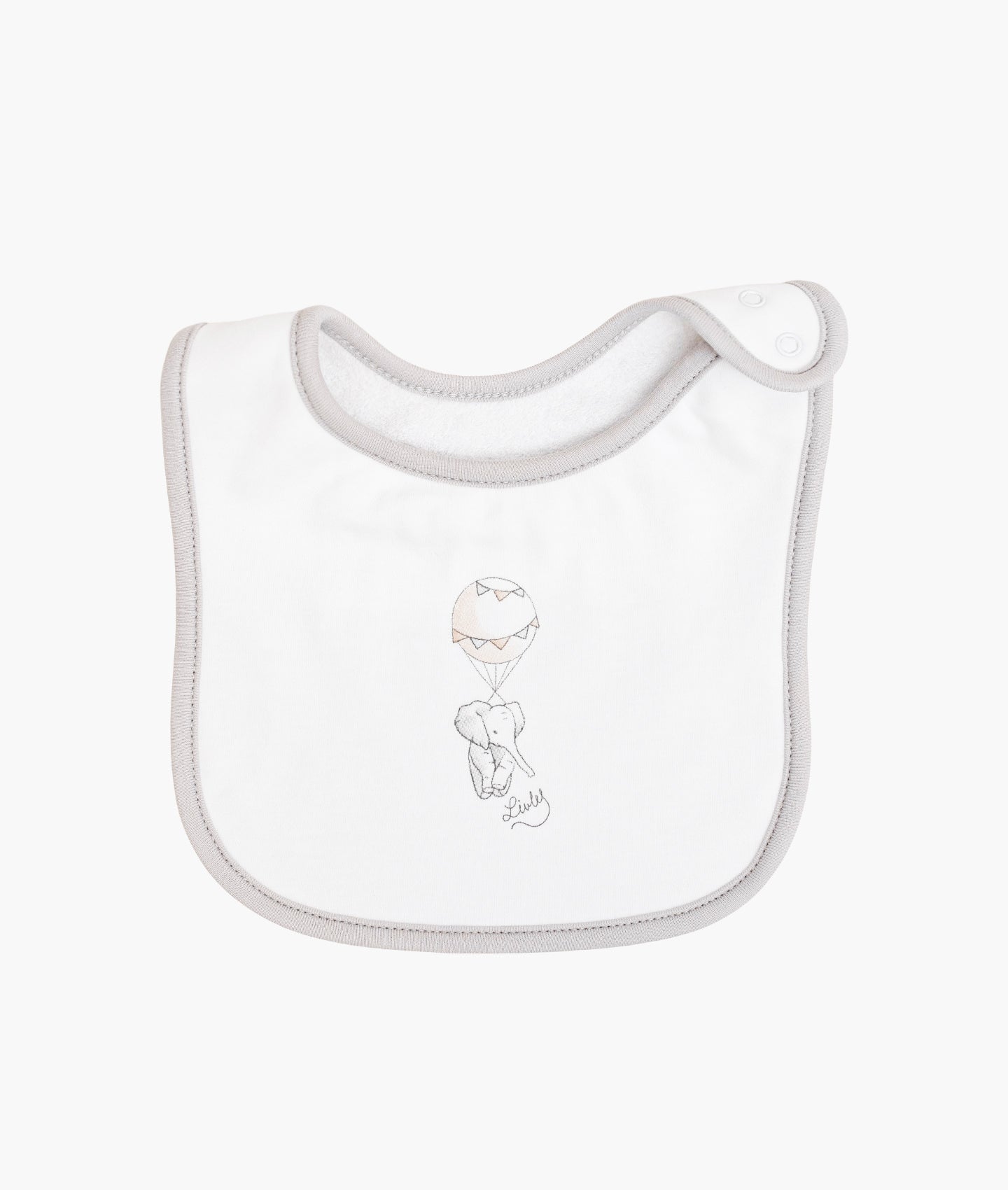 Flying Elephants Bib