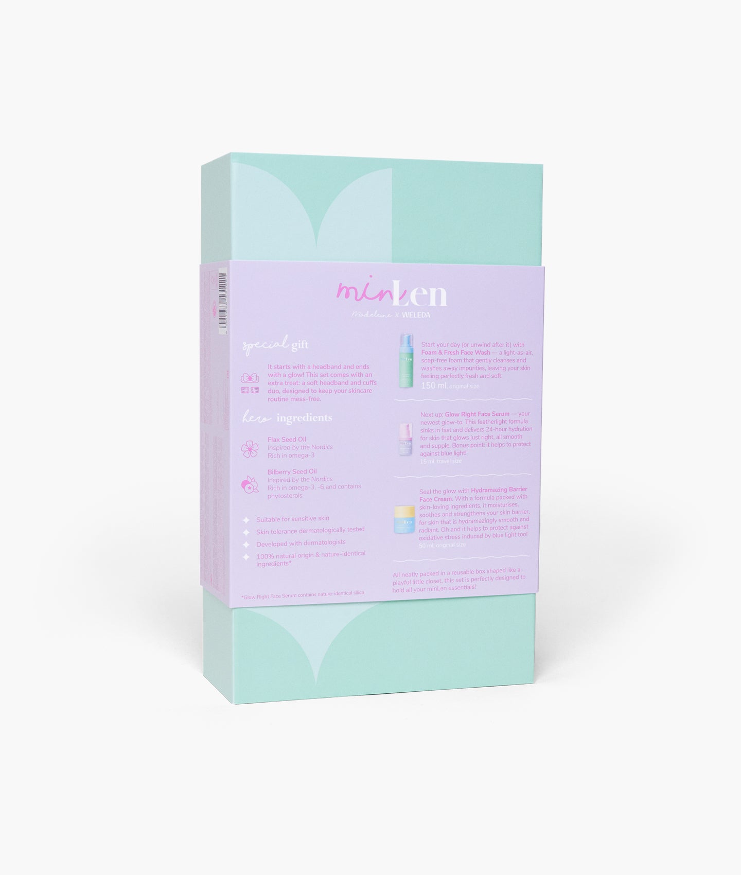 minLen From Head To Glow Set