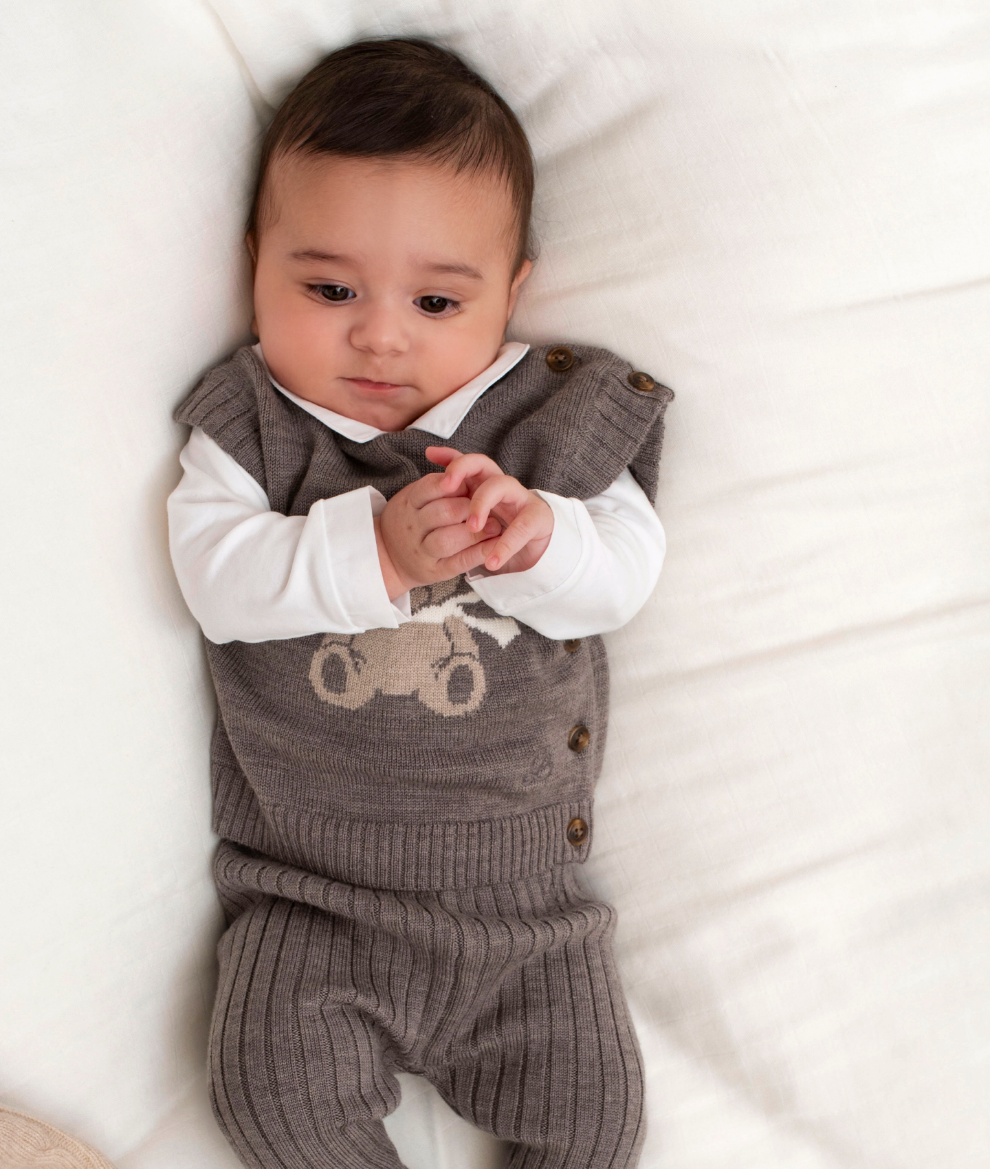 Teddy Knitted Vest